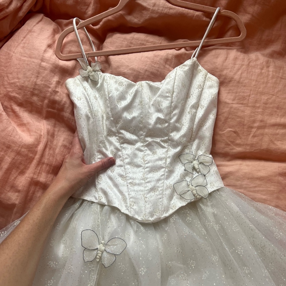 Jessica McClintock Corset Wedding Gown Prom Dress